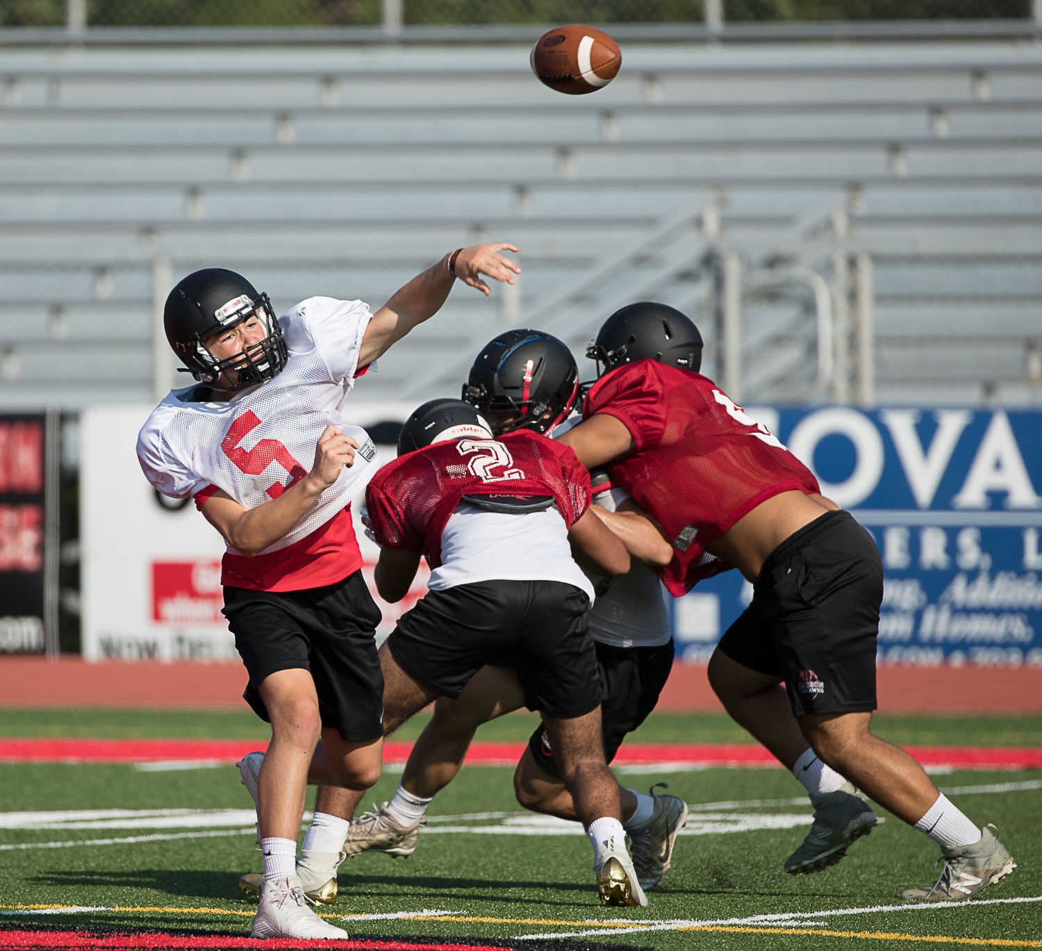 Madison football practice 1